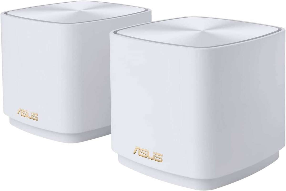 Asus ZenWifi XD4 Plus AX1800 White 2-Pack Wi-Fi Router Kit