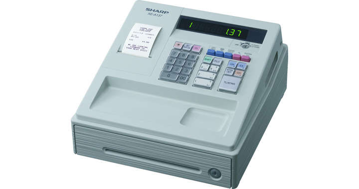 Sharp XE-A137-WH Cash register