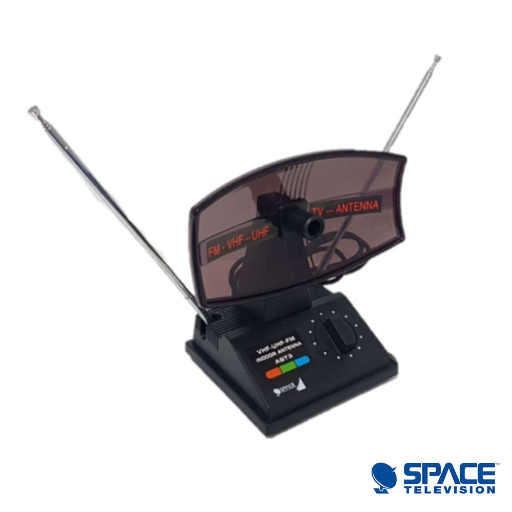 Space TV Dish Set Top Aerial - Analogue