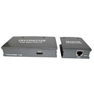 HDMI Extender Receiver & 1x4 Transmitter