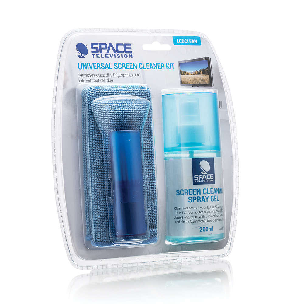Space TV Device Screen Cleaning Kit 3-In-1 for TV, Smart Phone, Monitors