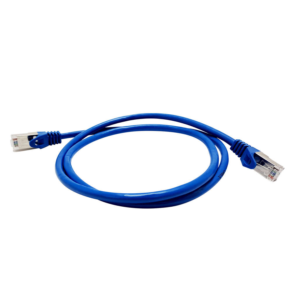 Space Connect CAT6 FTP Network Patch Cable Blue PVC 1m