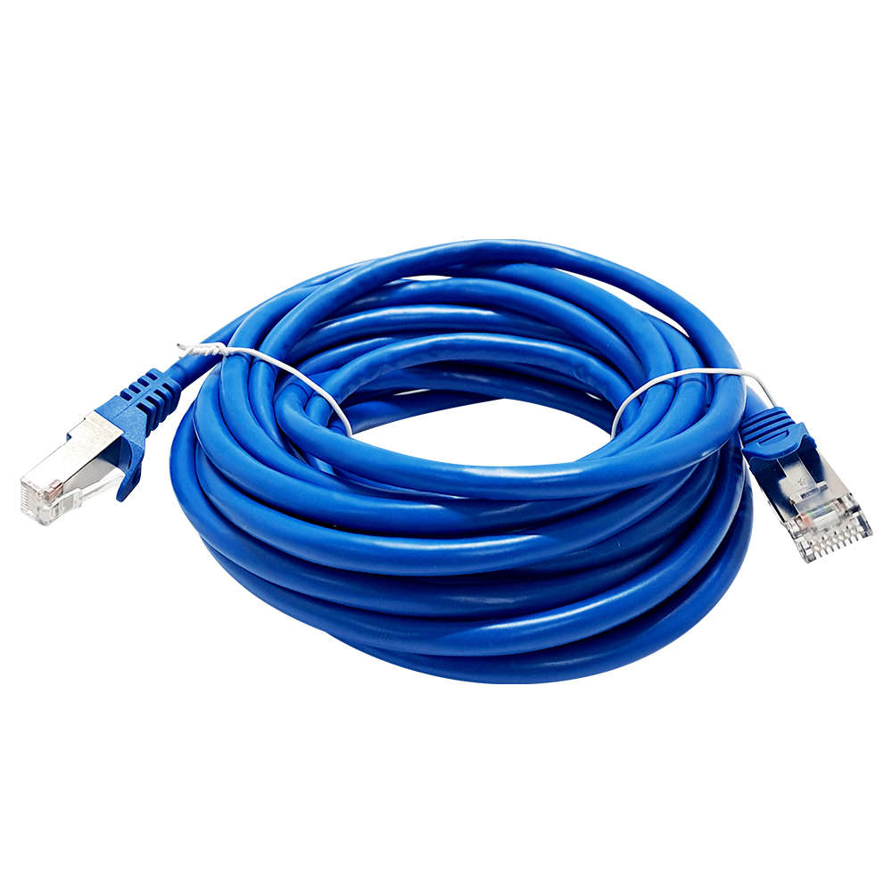 Space TV CAT6 FTP Network Patch Cable Blue PVC 5m