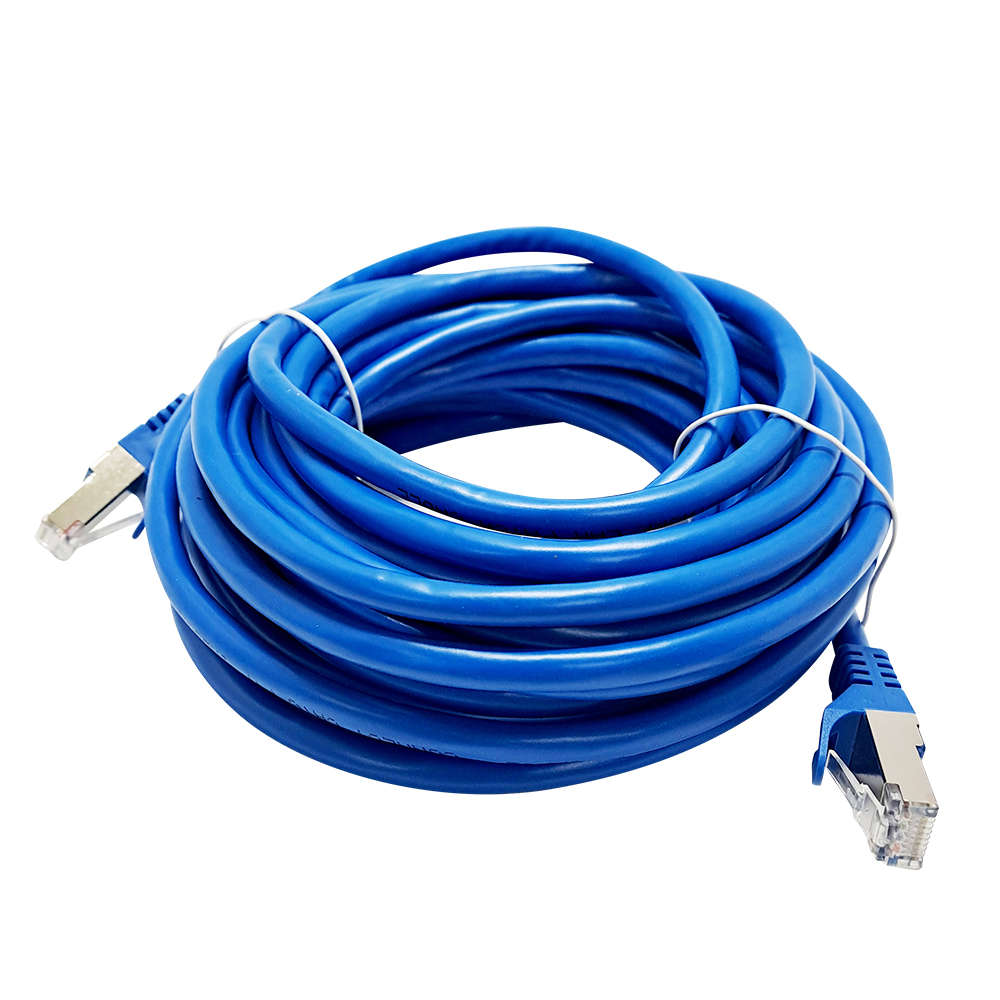 Space TV CAT6 FTP Network Patch Cable Blue PVC 7m