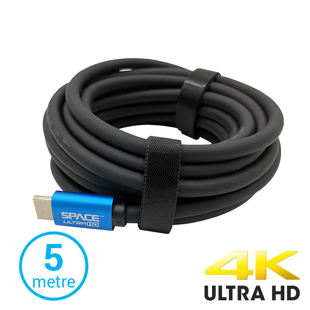 Space TV 5M True 4K High Speed Premium Quality HDMI Cable with Ethernet