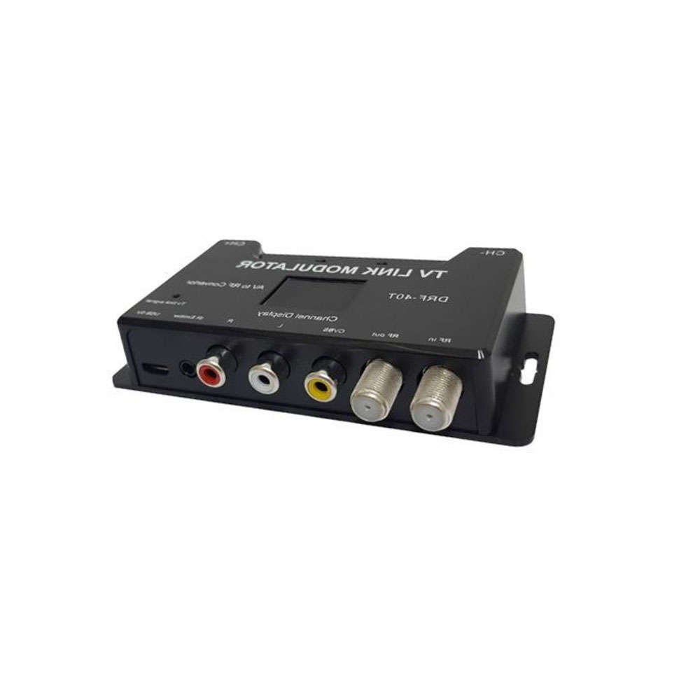 Space TV RF TV Modulator Audio Video Signal Converter with Additional RF in