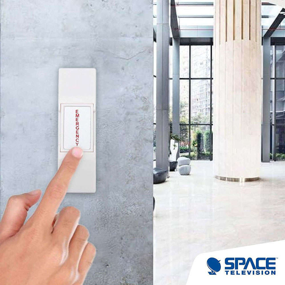 Space TV Emergency Panic Button - 2 pack