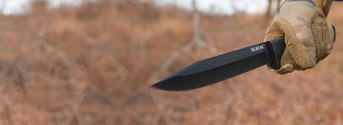 Cold Steel Knife - SRK (Survival Rescue Knife) CS-49LCK (Genuine Cold Steel)