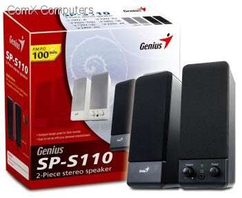 genius sp-s110 multimedia srereo speakers