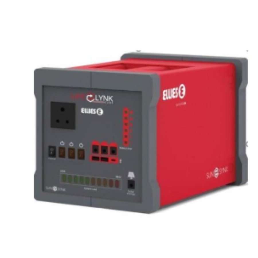 ELLIES CUBE 1000 TACTICAL POWER STATION 1000WH LIFE P04 BATTERY WITH SOLAR CHARGER CAPACITY