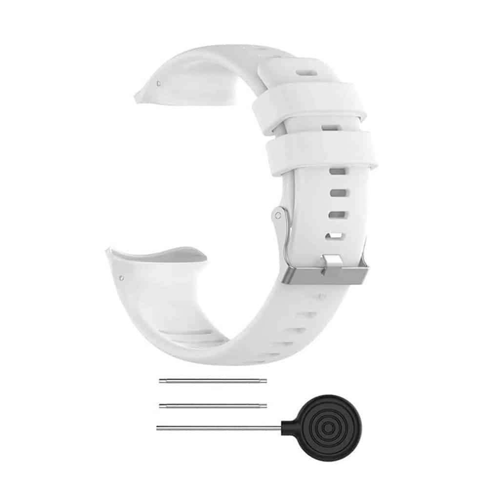 Polar Vantage V Replacment Silicone Strap - White (S-M-L)