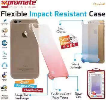 Promate Cloud-i6 Ultra-Slim Snap-On Case
