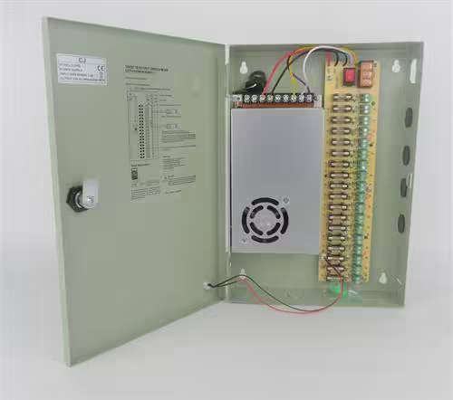 Securnix 12VDC 20Amp 18 Channel CCTV power