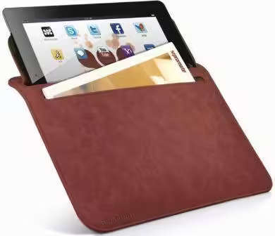 Promate Brown iSleeve.2 iPad premium protective