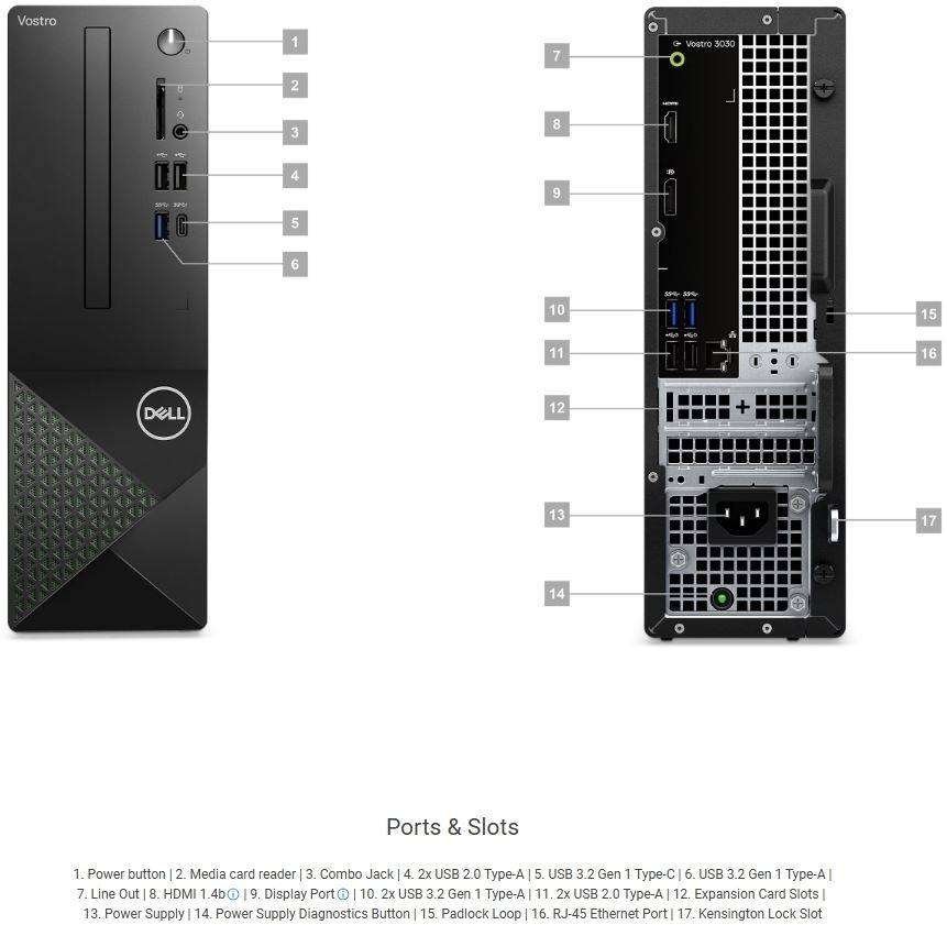 Dell Vostro 3030 Intel Core 12th Gen i5 Mini