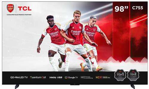 TCL 98 inch C755 Series Mini