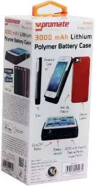 Promate Black Grand iPhone 5 Apple MFI Certified