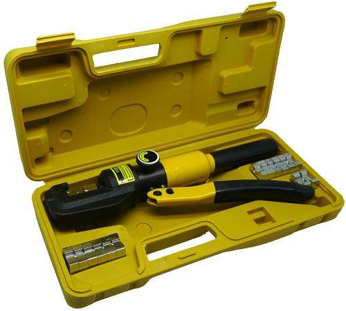 Solarix Manual Hydraulic Lug And Wire Crimper
