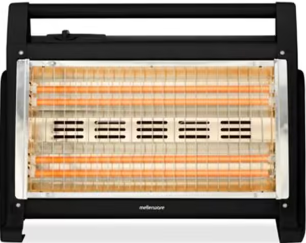 Mellerware Heater 2 Heat Settings Quartz Plastic