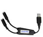 Postron USB Adapter for 2 Keyboard Device
