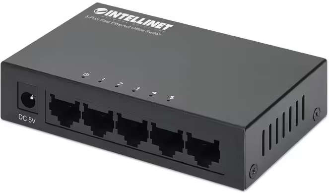 Intellinet 5 Port Fast Ethernet Office Switch