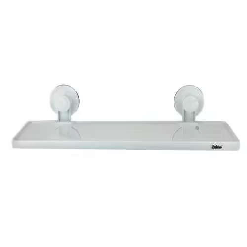 Bathlux Single Shelf with Suction Cup