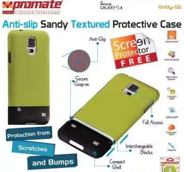Promate Green Gritty S5 Anti-slip sandy
