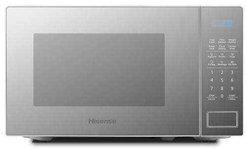 Hisense 20l Silver Mirror Auto Microwave