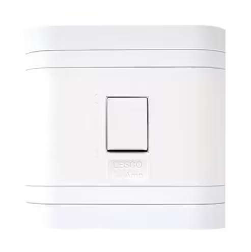 Lesco 50A 2 Pole Flush Isolator Switch