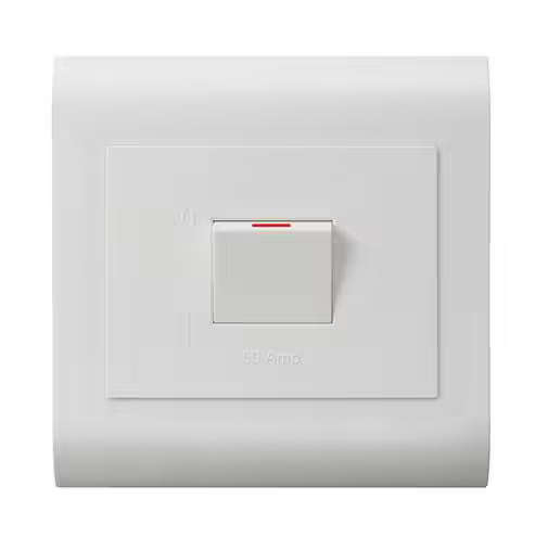 Lesco 50A Pipelli 2 Pole Flush Isolator Switch