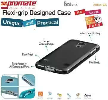 Promate Black Akton S5 flexi