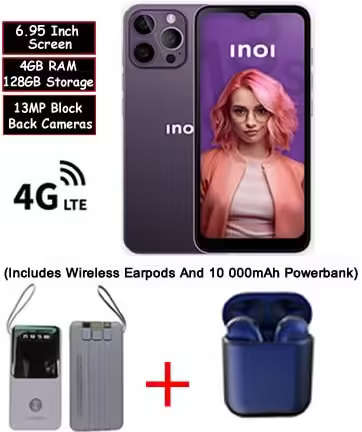 INOI Note 13s 128GB Storage & 4GB Ram Android