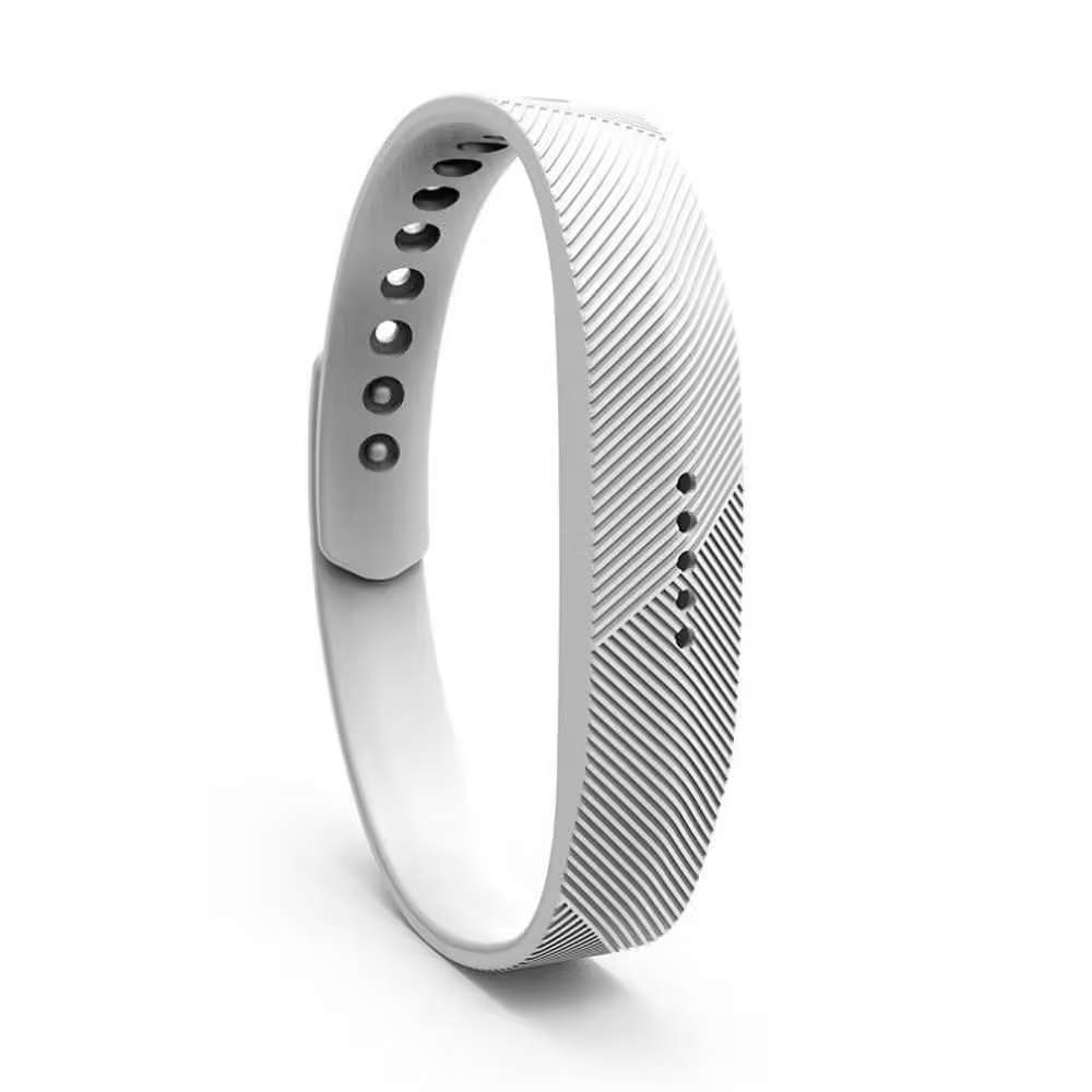 Replacement Silicone Strap for Fitbit Flex 2 - White - S-M