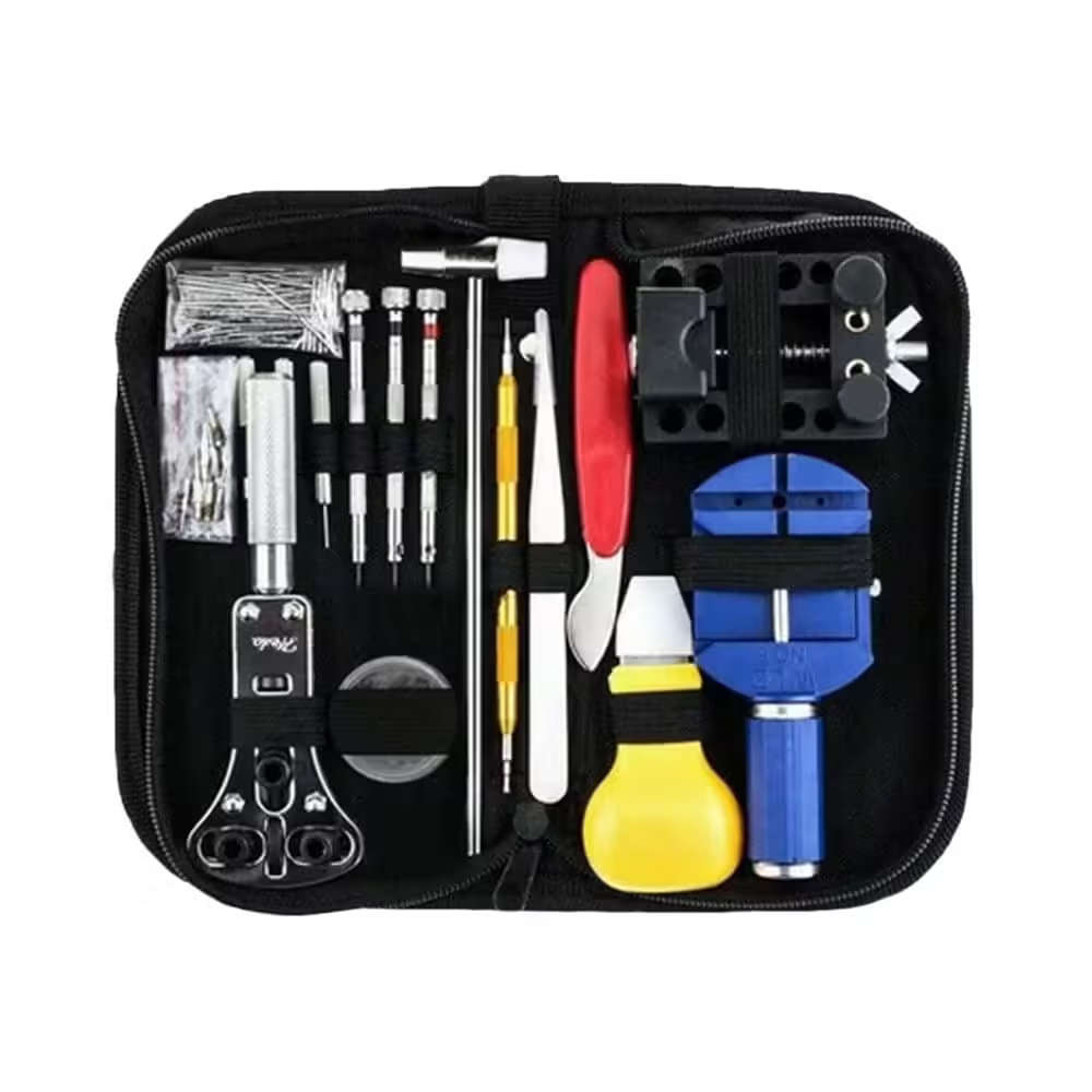 147-Piece Watch Repair Link Remover Toolkit Set Organiser Case
