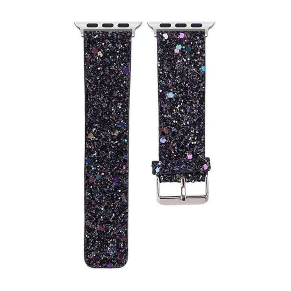 Silicone Strap for 42/44/45/49mm Apple Watch- Black