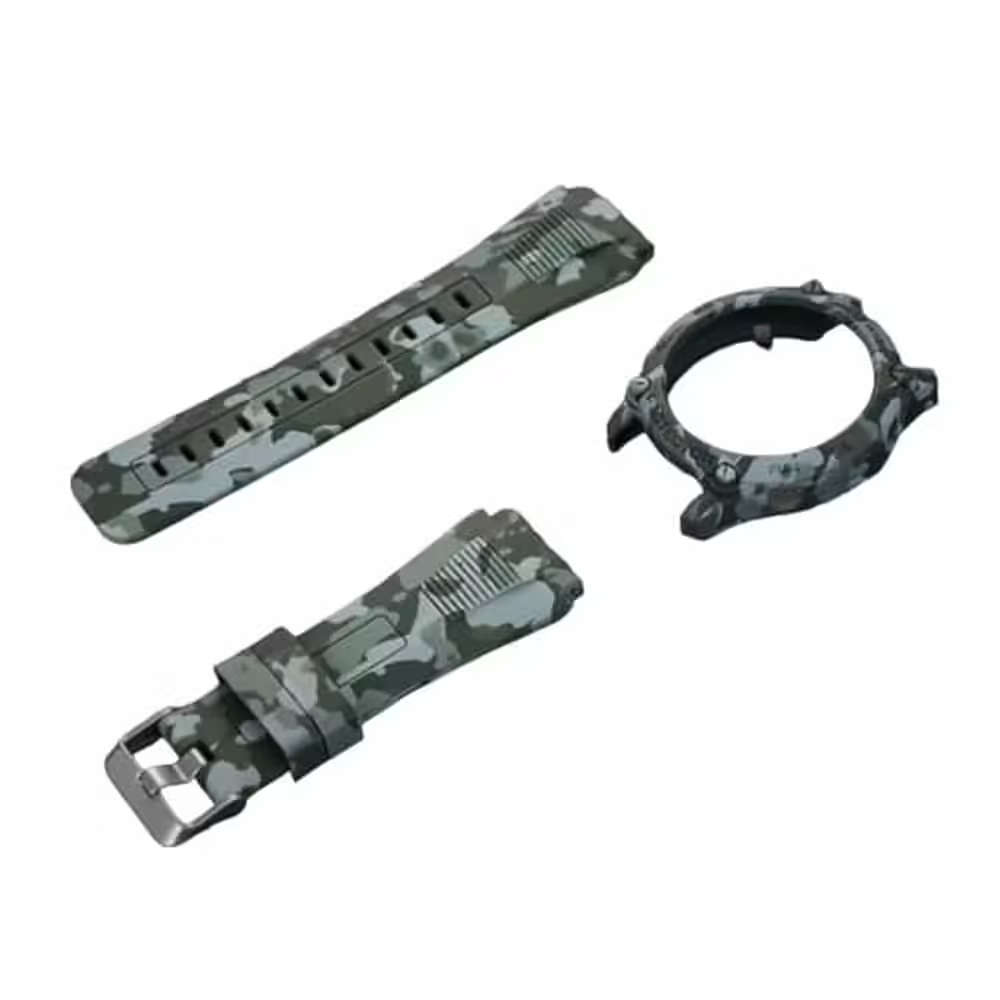 Silicone Strap + Protective Case for Huawei GT2 - Camo