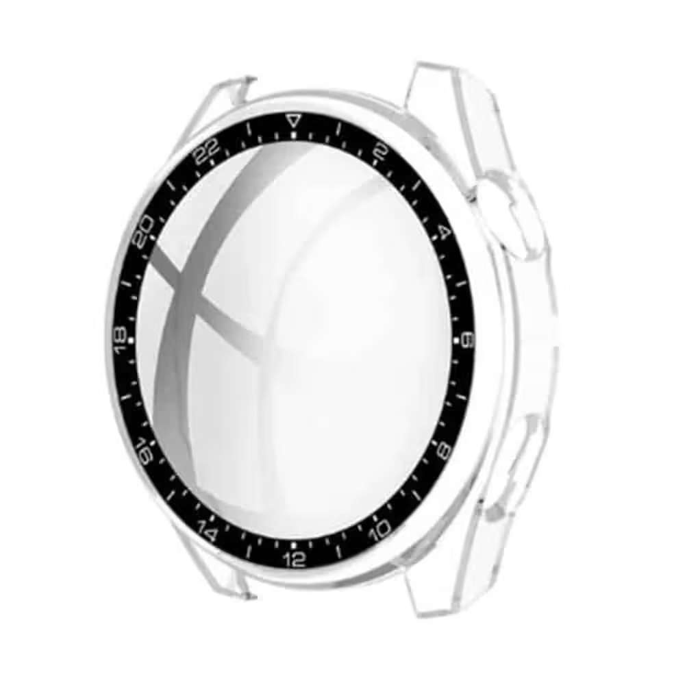 Replacement Hard Plastic Case for Huawei Watch 3 Pro - Clear