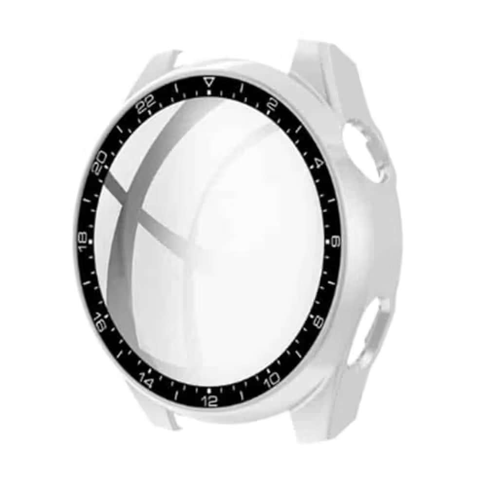 Replacement Hard Plastic Case for Huawei Watch 3 Pro - Silver