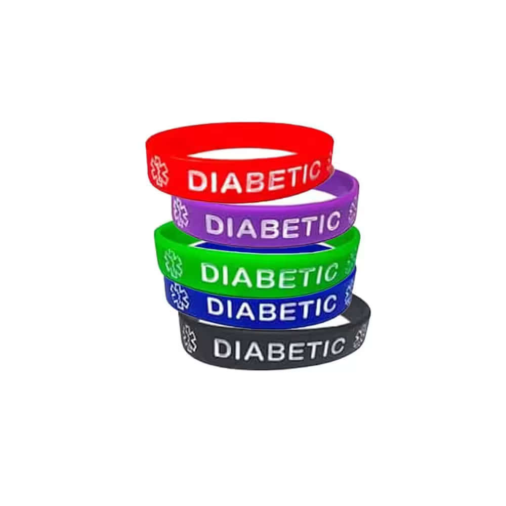 Diabetic Bracelet, 5pcs/set size:(18cm)