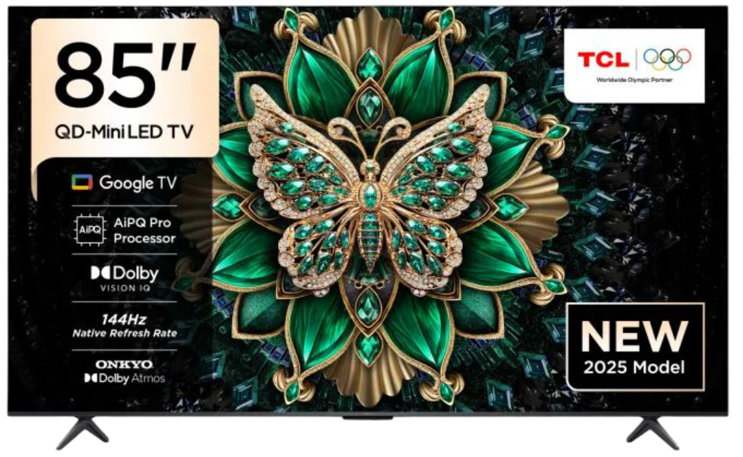 TCL 85 Inch QD Mini LED 4K Google TV