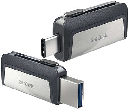 SanDisk Ultra 64GB Dual Drive USB Type
