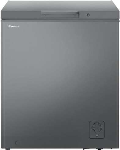 Hisense 142 Litre  Metallic Silver Chest Freezer