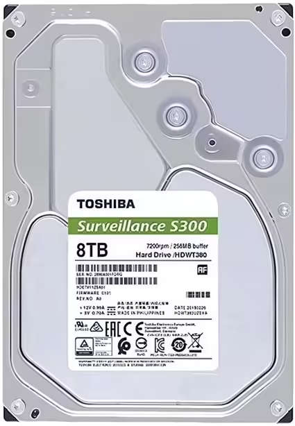 Toshiba S300 3.5 Inch Surveillance SATA Hard