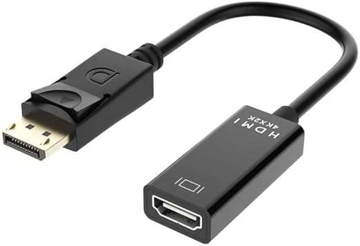 UniQue  30cm Male DisplayPort To 4K Female HDTV