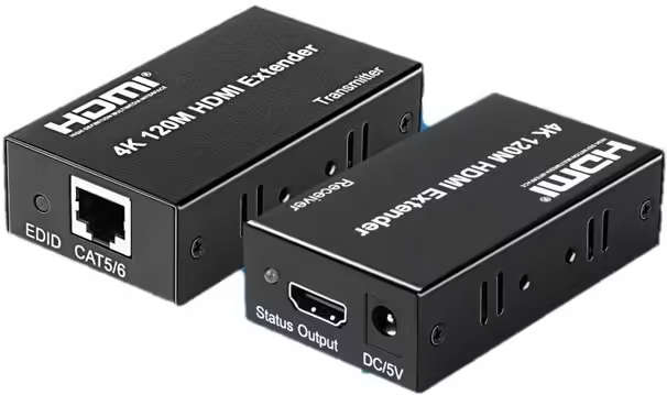 UniQue 4K 120M Cat5 Or 6 Transmitter & Receiver