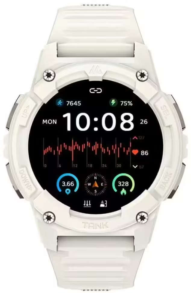 Kospet Tank S2 Ultra 1.32 Inch Amoled White