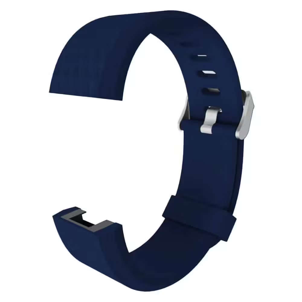 Silicone Strap for Fitbit Charge 2 S/M - Midnight Blue