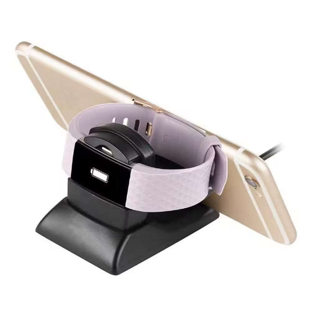 Fast Wireless Charging Dock Station Stand for Fitbit Charge 2