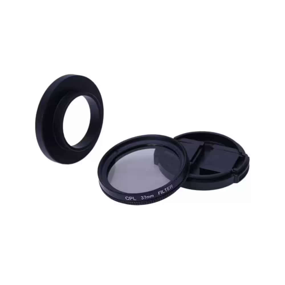 Action Mounts CPL Filter, lens cover set GoPro4/3+/3