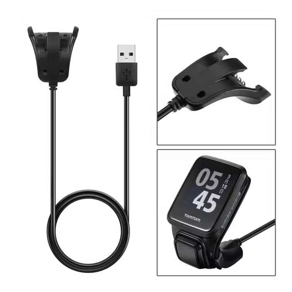 Watch Charger for TomTom Adventurer/ Spark/ Golfer 2/ Runner 2